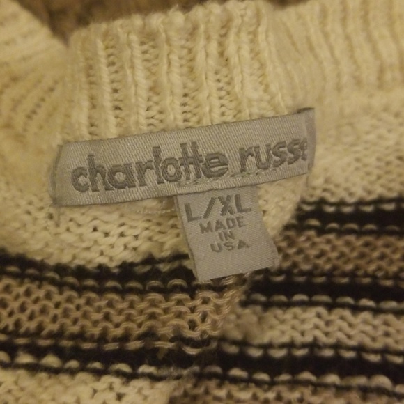 Pattern sweater poncho - Picture 2 of 2